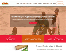 Tablet Screenshot of fadeafrica.org